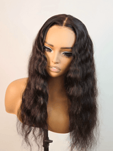 Brooklyn Hair Loose Wave Glueless Wig 5x5 HD Lace Invisible Knots Pre-Bleached Knots 18-20" / Natural Black